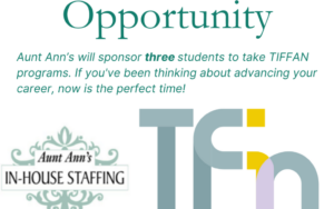Aunt Ann’s Scholarship Giveaway: TIFFAN